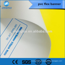 Banner de alta resistência 380g MATERIAL DE IMPRESSÃO FRONTLIT E BACKLIT BANNER PVC FLEX para tinta solvente